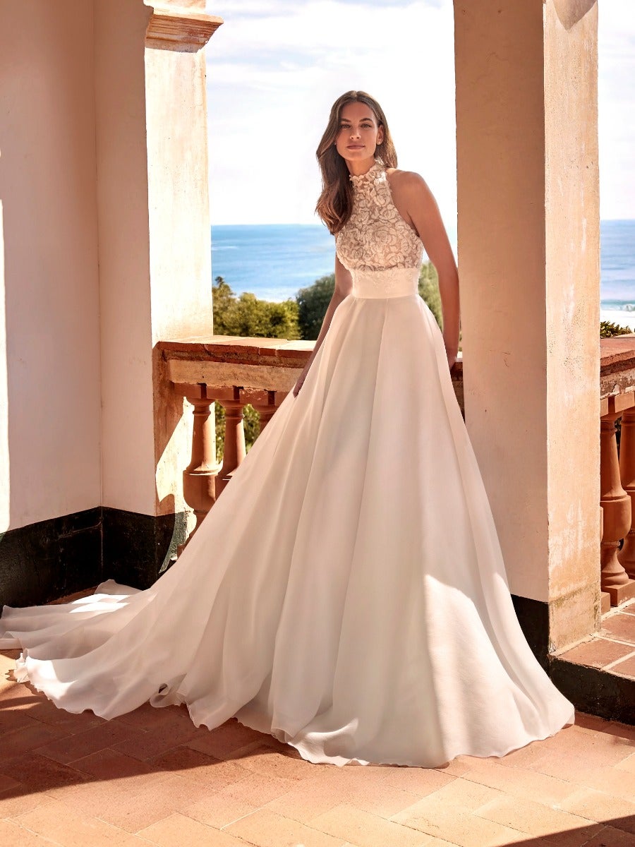 imagenes de vestidos de novia sencillos y bonitos