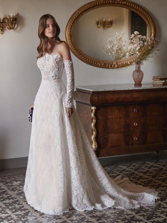 front part princess wedding dress sweetheart artheusa