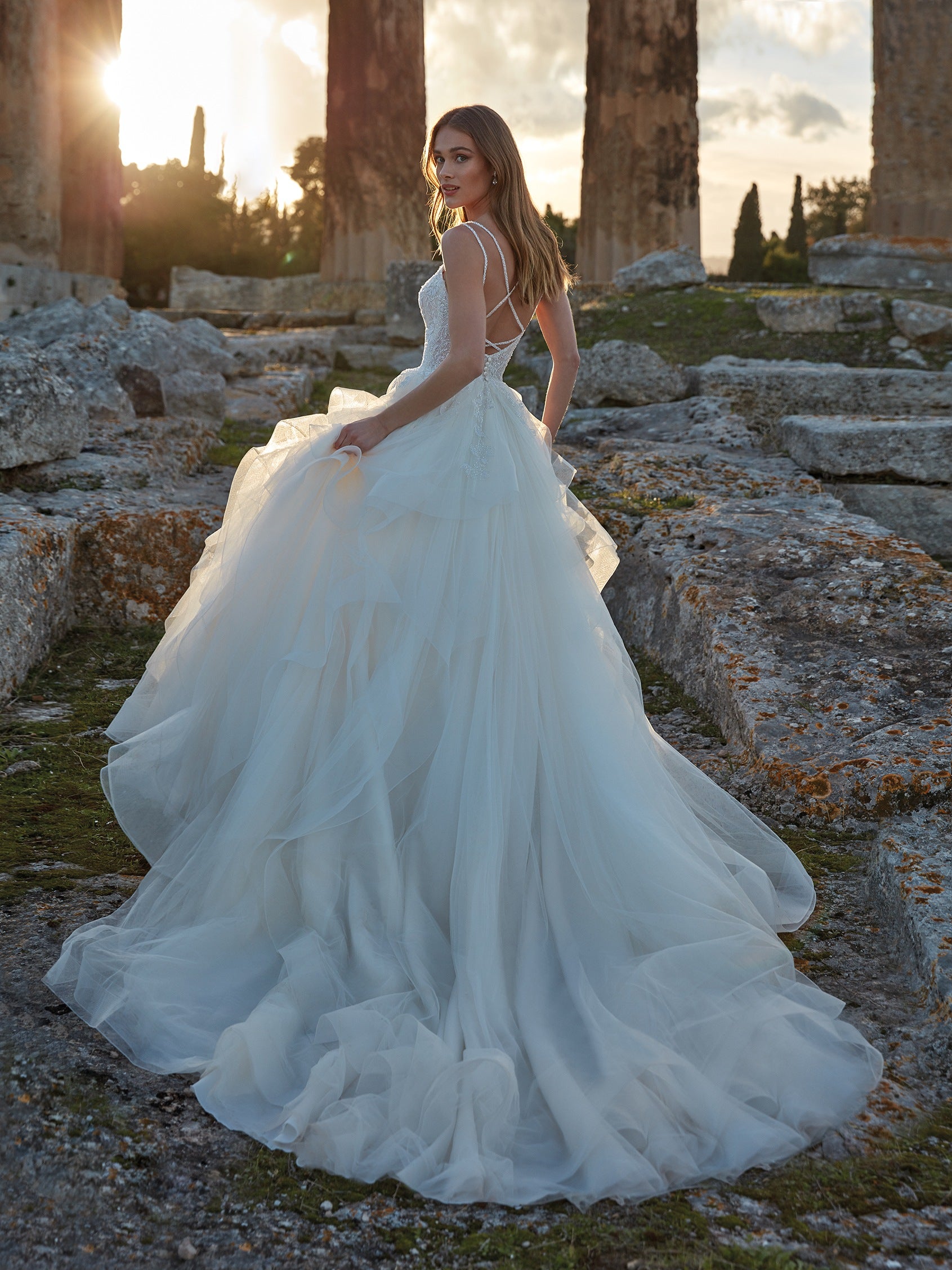 Robe de mariée tulle volumineuse clearance