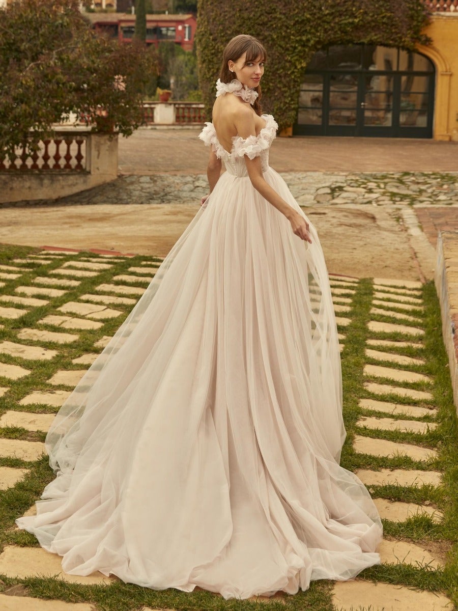 colet nicole ウェディングドレス Nicole Colet | Beauhinia Lace A-line Wedding Dress HK | DBR
