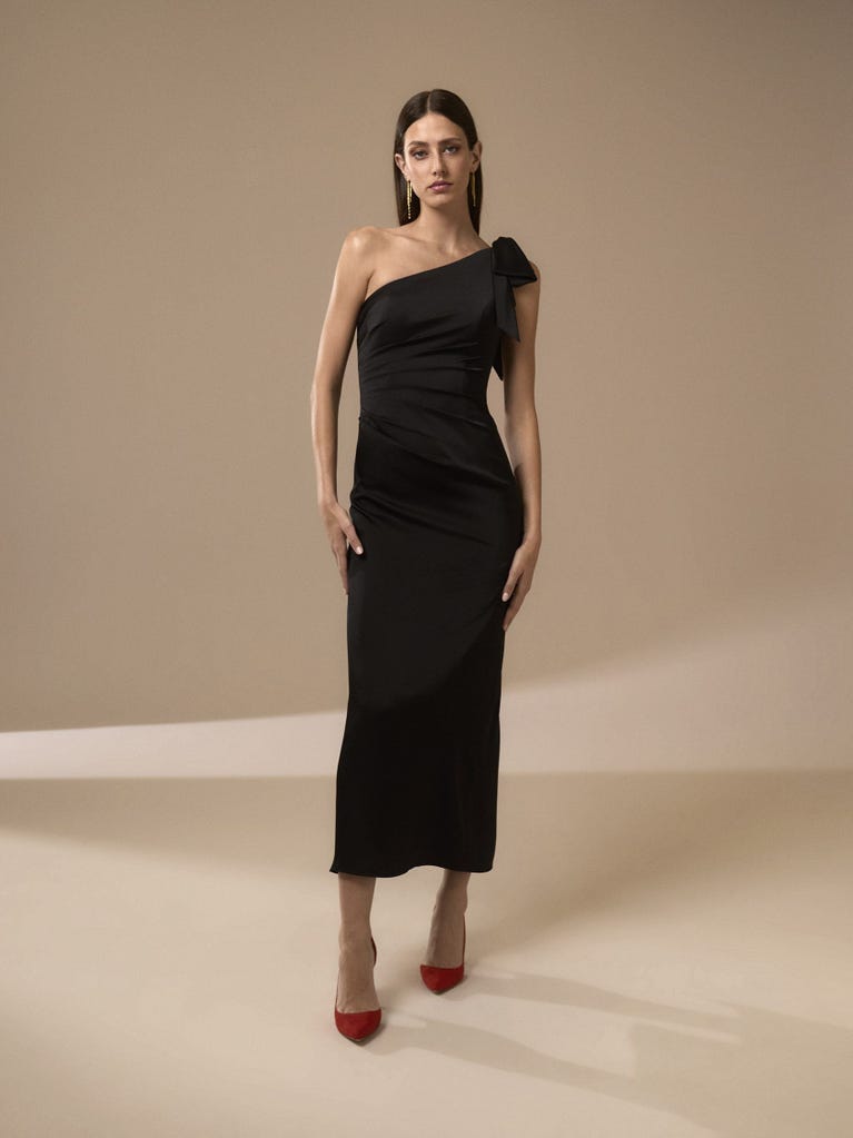 GABRIELLA Abito da festa dritto Nicole Milano - Main Image