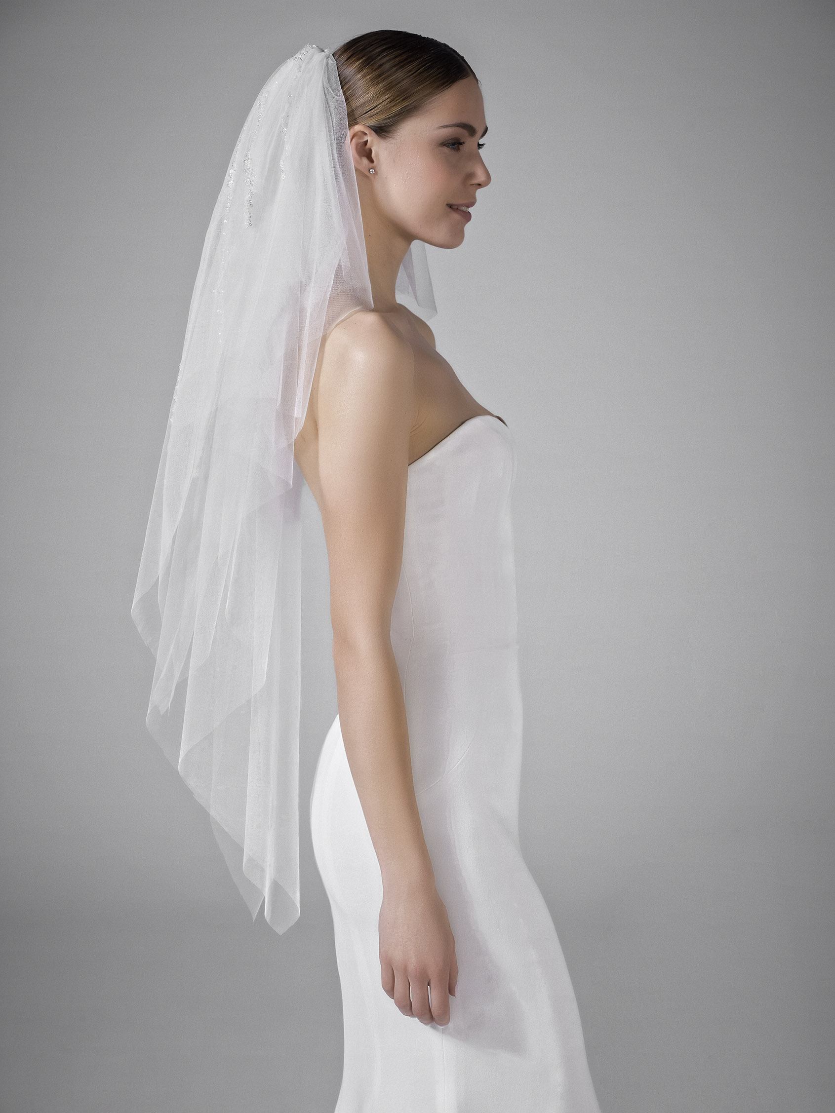 Velo sposa corto hotsell